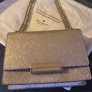Kate spade crossbody glitter bag